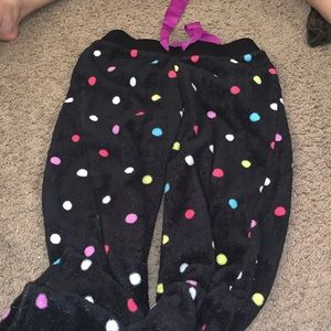 Cute Fleece Sleepwear Pants
